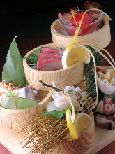 刺身盛り合わせ