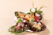 お造り盛合わせ　