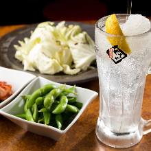 こだわり酒場のレモンサワー