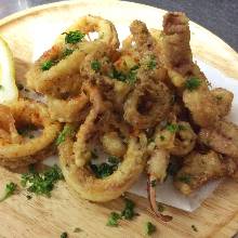 イカの唐揚げ イカの唐揚げ