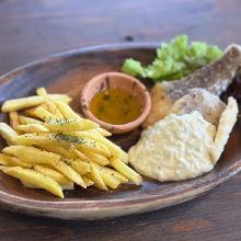 愛媛県産真鯛のFish ＆ chips