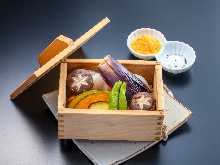 季節の蒸し野菜