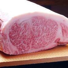 ◆鉄板焼すていき（Ａ５等級ロース120g or ヒレ90g)◆prime sendai beef steak