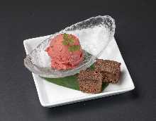 季節のシャーベット