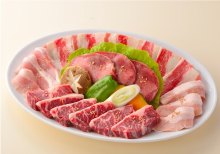 焼肉盛り合わせ