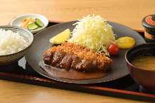 宮城野豚 特ロースかつセット