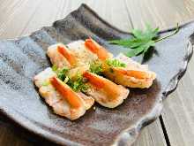 開き海老塩焼き -Shrimp-