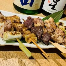 串焼き盛り合わせ6種