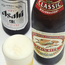 瓶ビール（アサヒ／キリン）
