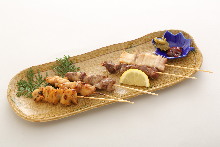 串焼き盛り合わせ5種