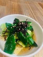 塩だれタタキきゅうり