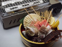 浜焼き盛り合わせ7種