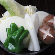 焼野菜盛