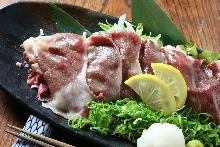 肉の炭火焼