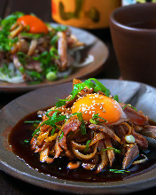 鶏ユッケ