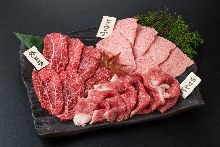 焼肉盛り合わせ（赤身のみ）