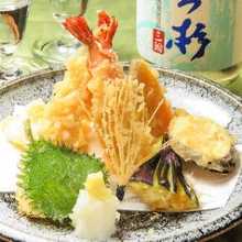 天ぷら盛り合わせ