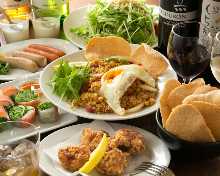 3,500 엔 코스 (7 가지) 3,500 엔 코스 (7 가지)