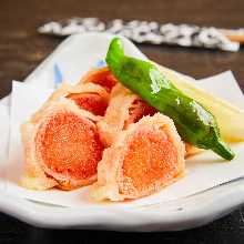 하카타 아키타코 튀김