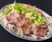 파 소금 쇠고기 구이