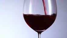 Red Wine glass