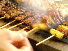 모둠 닭꼬치 모둠 닭꼬치