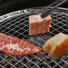 고기 구이 모둠