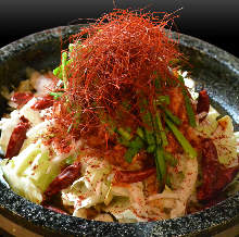 매콤 소곱창 전골