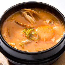 두부찌개면