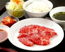 와규 등심 정식