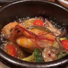 새우 브로콜리 아히요