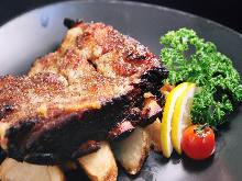 마늘 오븐구이 소키 & 감자튀김