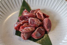 닭똥집 소금 구이