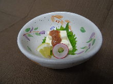 생선 내장 젓갈을 얹은 크림치즈