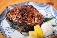 참치 꼬리 소금구이