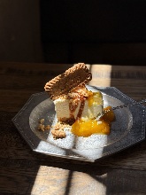 레어 치즈 케이크