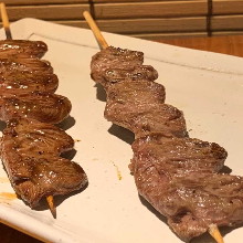 염통 꼬치 구이 소금/양념장