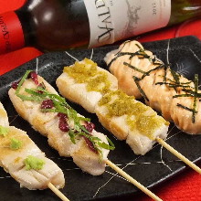 닭가슴살 꼬치 구이 소금/양념장