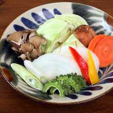 오늘의 제철 채소 모둠