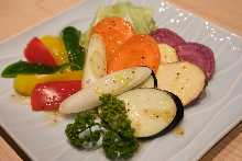 오늘의 모둠 야채 구이