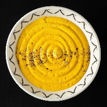 호박 크림 카레 우동