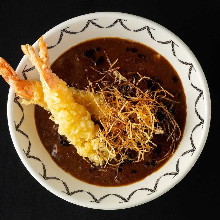 Shrimp tempura curry udon(Normal/Dry/Very Spicy)