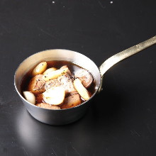 마늘 오일 구이 마늘 오일 구이