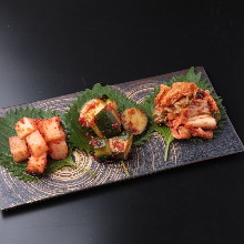 김치 모둠 김치 모둠