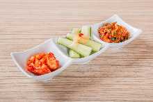 모둠 김치 3가지