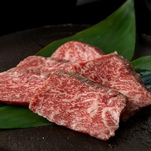 A5 Wagyu beef inside