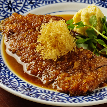 소 안창살 철판 구이