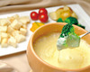 치즈 퐁듀(바게트 빵＆채소 모둠 포함)
