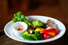 따뜻한 야채 샐러드