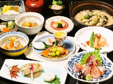 6,600 엔 코스 (10 가지) 6,600 엔 코스 (10 가지)